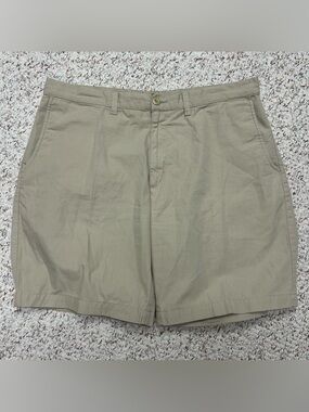 Patagonia All Wear Shorts Sz36x9 Tan Organic Cotton 57726 Hiking Outdoor